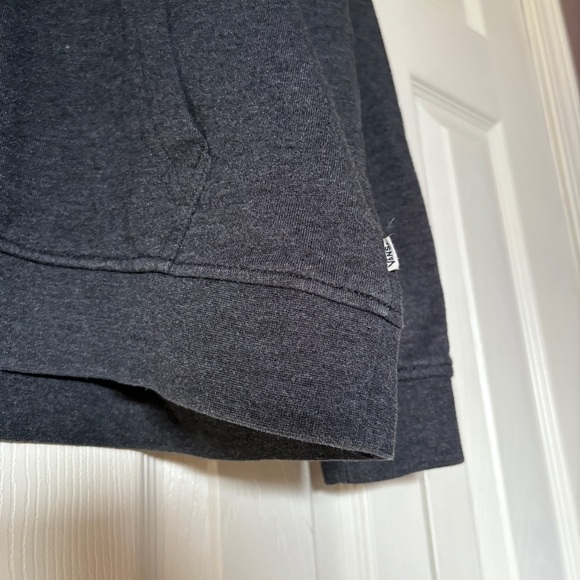 Vans Women's Dark Gray Checkered Skate Logo Hoodie Size Small - Picture 5 of 8
